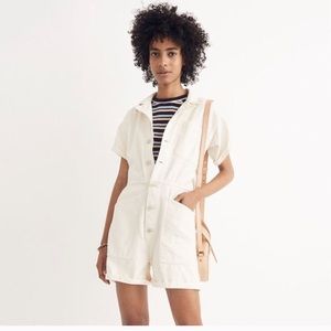 MADEWELL X AS EVER coverall shorts size small